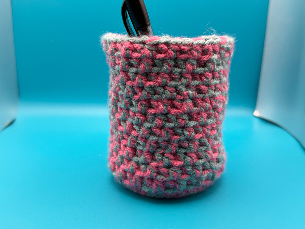 Crochet bowl and cup