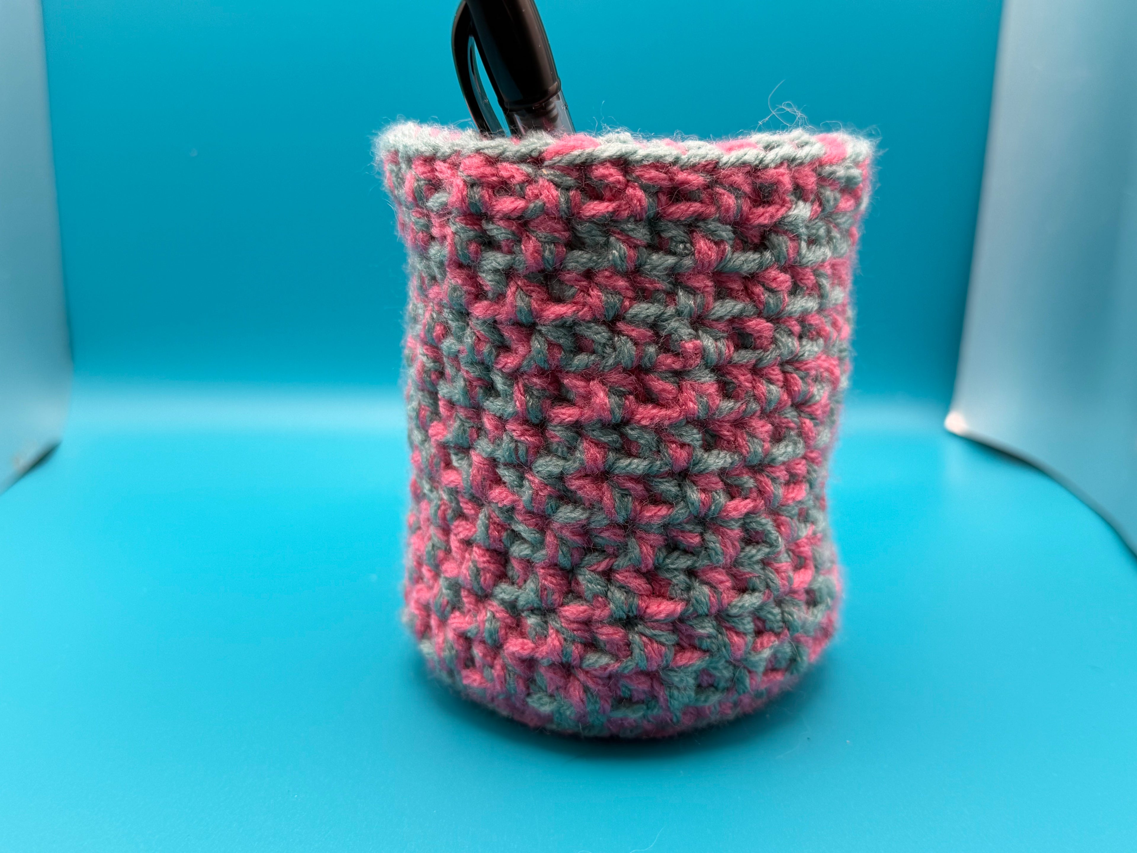 Crochet bowl and cup
